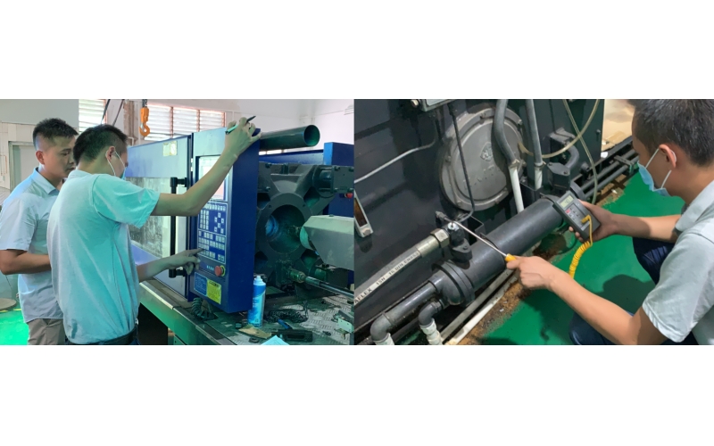 The basic idea of injection molding machine maintenance work