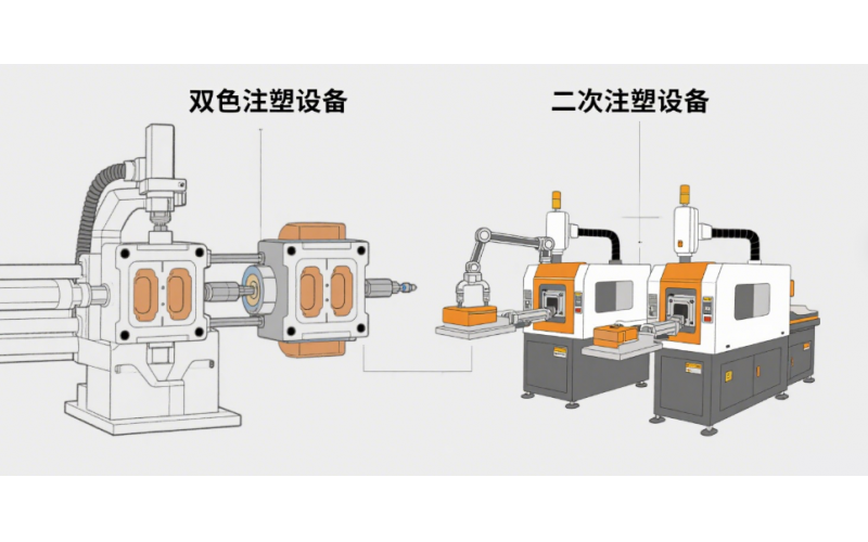 雙色注塑和二次注塑有什么區(qū)別