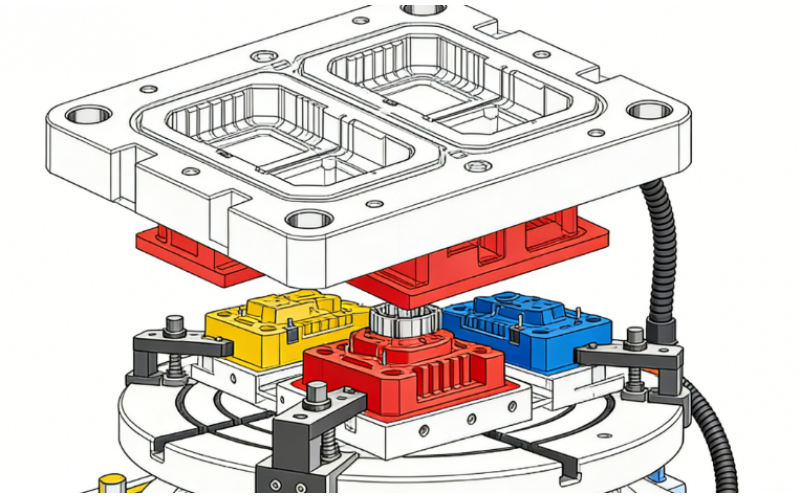 塑料制品的雙色注塑工藝解析